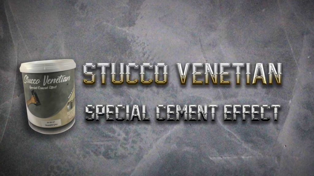 stucco venetian motif semen ekspos tema industrial